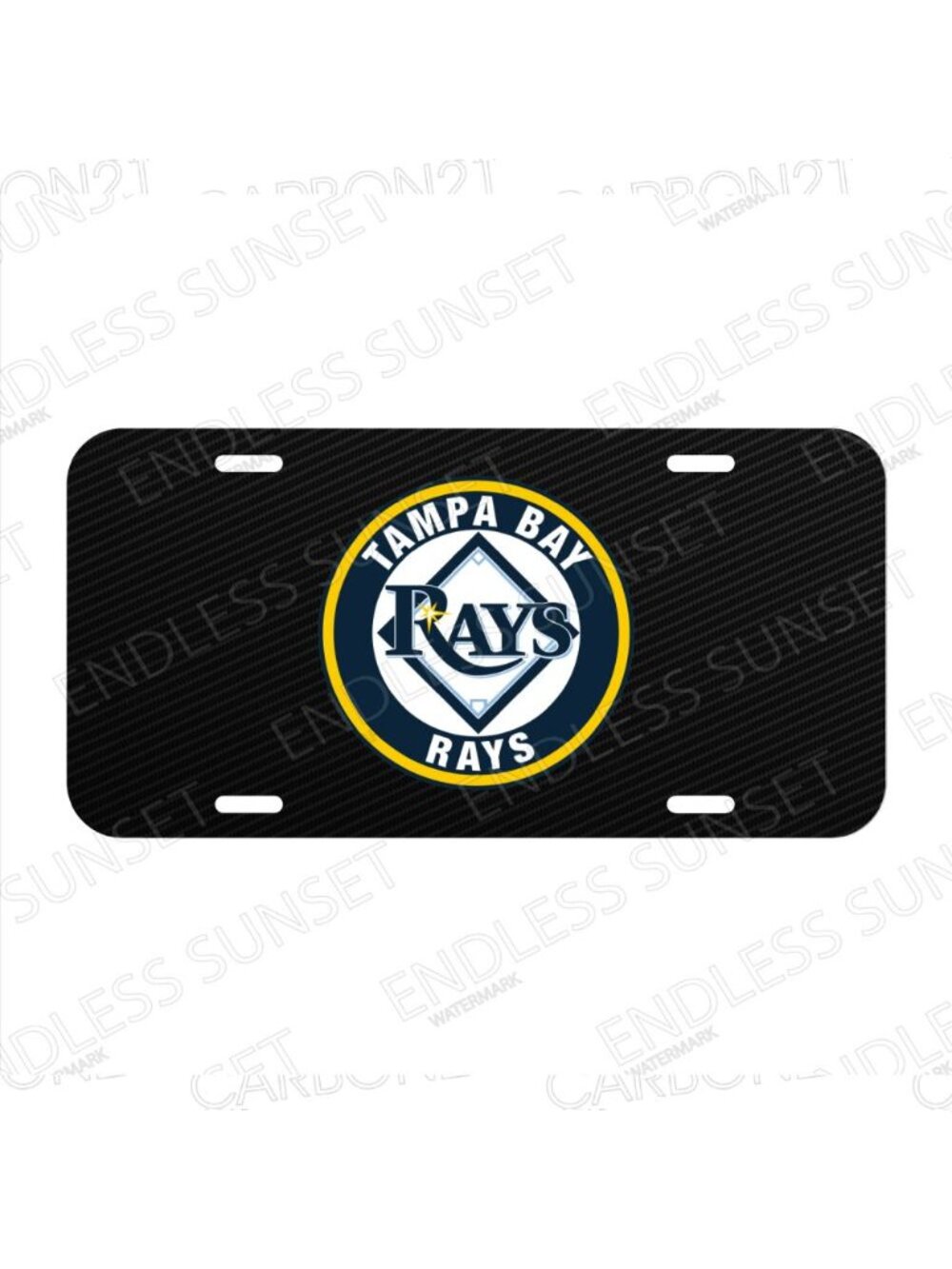 NEW Tampa Bay Rays Baseball License Plate CAR SUV Truck